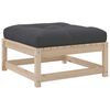 vidaXL 10 Piece Garden Sofa Set with Cushions Solid Wood Pine