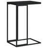 vidaXL Side Table Black 40x30x59 cm Engineered Wood