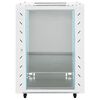 vidaXL 15U Network Cabinet 19" IP20 Grey 60x45x86 cm