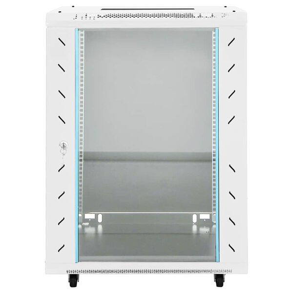 vidaXL 15U Network Cabinet 19" IP20 Grey 60x45x86 cm