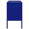 vidaXL TV Cabinet Navy Blue 105x35x50 cm Steel