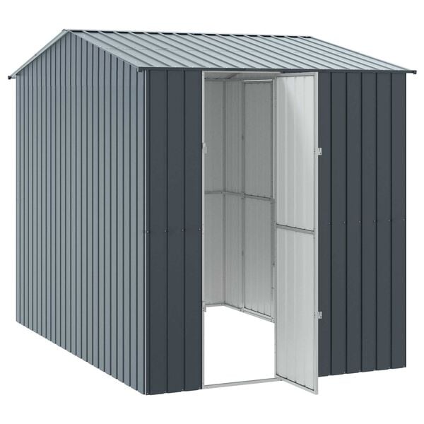 vidaXL Bird Cage Anthracite 215 x 310 x 247 cm Galvanised Steel