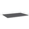 vidaXL Bookshelf Boards 8 pcs High Gloss Grey 60x40x1.5 cm Engineered Wood