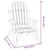 vidaXL 5 Piece Garden Lounge Set Solid Wood Spruce