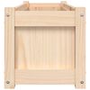 vidaXL Garden Planters 2 pcs Solid Wood Pine