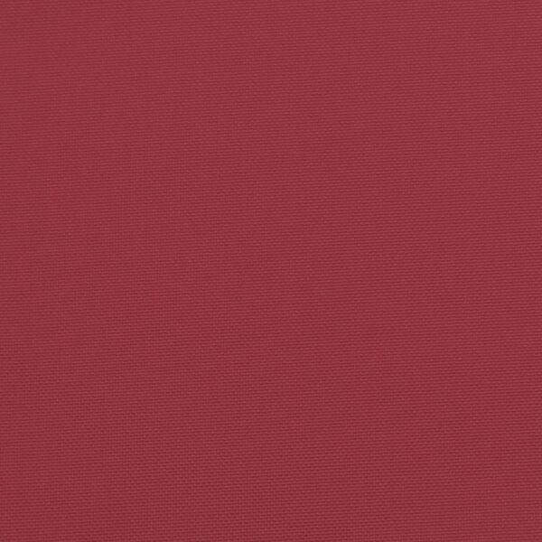 vidaXL Deck Chair Cushion Wine Red (75+105)x50x4 cm