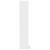 vidaXL CD Cabinet White 21x20x88 cm Engineered Wood