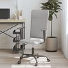 vidaXL Office Chair Light Grey Fabric