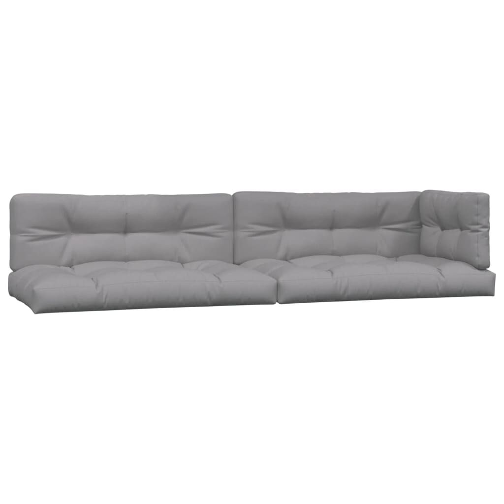 vidaXL 6 Piece Garden Pallet Sofa Set with Cushions Solid Wood Acacia