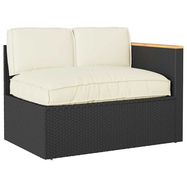 vidaXL Cushion Set 3 pcs Cream Oxford Fabric