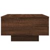 vidaXL Coffee Table Brown Oak 55x55x31 cm Engineered Wood
