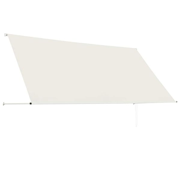 vidaXL Retractable Awning 300x150 cm Cream