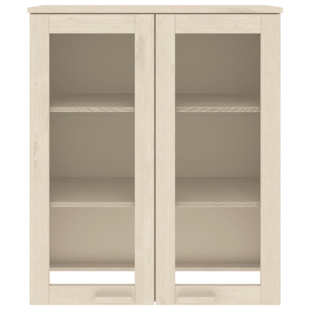 vidaXL Top for Highboard HAMAR Honey Brown 85x35x100cm Solid Wood Pine