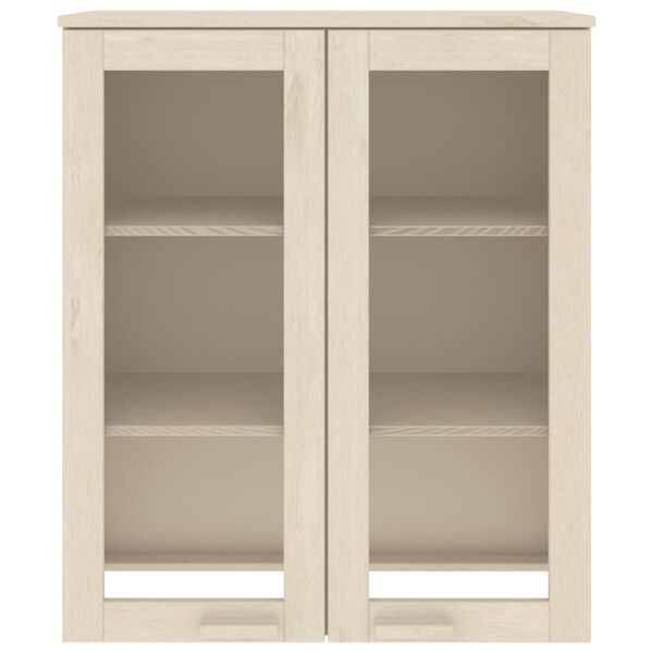 vidaXL Top for Highboard HAMAR Honey Brown 85x35x100cm Solid Wood Pine