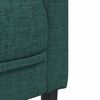 vidaXL Sofa Chair Dark Green Fabric