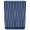 vidaXL Planters 2 pcs Blue Grey 30x30x37 cm Polypropylene
