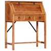 vidaXL Writing Desk 90x40x107cm Solid Acacia Wood
