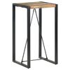 vidaXL Bar Table 60x60x110 cm Solid Reclaimed Wood