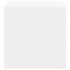 vidaXL Wall Cabinet White 37x37x37 cm Engineered Wood