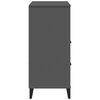 vidaXL Bookcase VIKEN Anthracite Grey 80x40x90 cm Engineered Wood