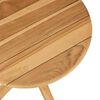 vidaXL Side Table Brown 40 x 40 x 41 cm Solid teak wood