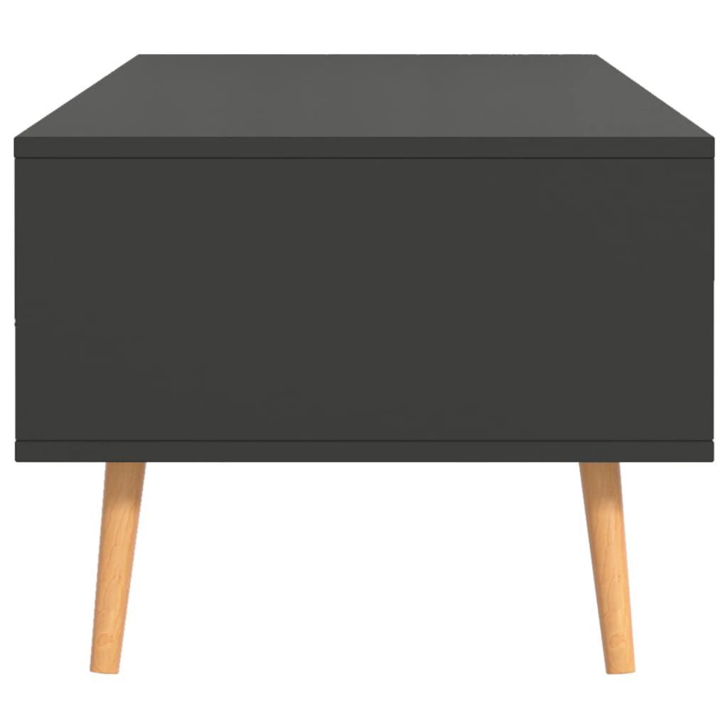 vidaXL Coffee Table Grey 100x49.5x43 cm Engineered Wood