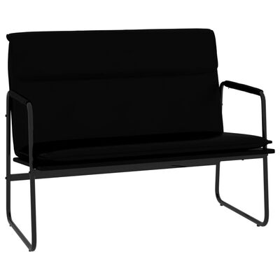 vidaXL Bench Black 100x64x80 cm Faux Leather