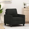 vidaXL Sofa Chair Black 60 cm Fabric