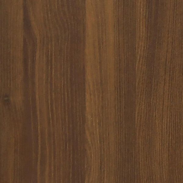 vidaXL Dining Table Brown Oak 80x80x75 cm Engineered Wood