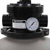 vidaXL Pool Sand Filter with 4 Position Valve Grey 350 mm