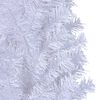 vidaXL Artificial Christmas Tree with Thick Branches White 150 cm PVC
