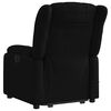 vidaXL Electric Stand up Massage Recliner Chair Black Fabric