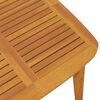 vidaXL Garden Table 110x110x75 cm Solid Wood Acacia