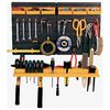 vidaXL Tool Wall 646x385 mm 26 Tool Holders PP