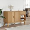 vidaXL Sideboard OLDEN Brown 114x43x73.5 cm Solid Wood Pine