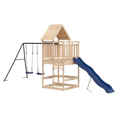 vidaXL Outdoor Playset Solid Wood Pine