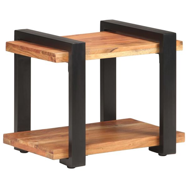 vidaXL Bedside Cabinet 50x40x40 cm Solid Acacia Wood