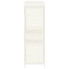 vidaXL Garden Shed White 55x52x174.5 cm Solid Wood Fir