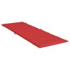 vidaXL Sun Lounger Cushion Red 186x58x4cm Oxford Fabric