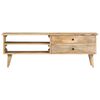 vidaXL TV Cabinet 140x30x50 cm Solid Mango Wood