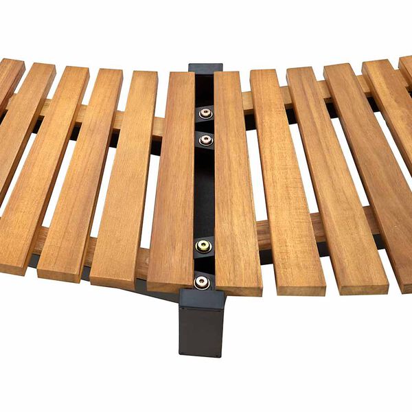 vidaXL Spa Surround 273x53 cm Solid Acacia Wood