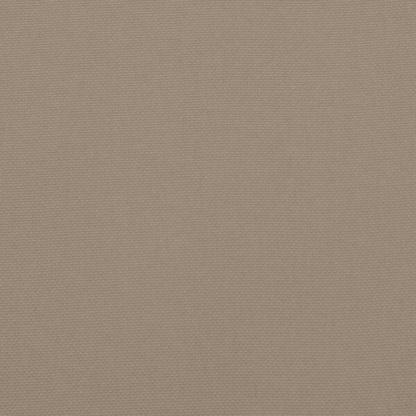 vidaXL Deck Chair Cushion Taupe (75+105)x50x4 cm