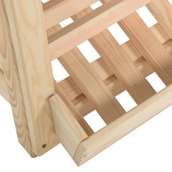 vidaXL Potato Box 60x40x50 cm Solid Pinewood