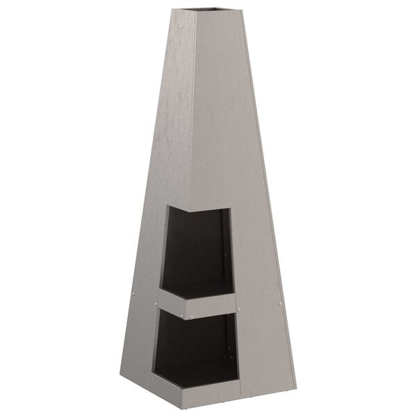vidaXL Fire Pit Brown 35 x 35 x 100 cm Weathering steel