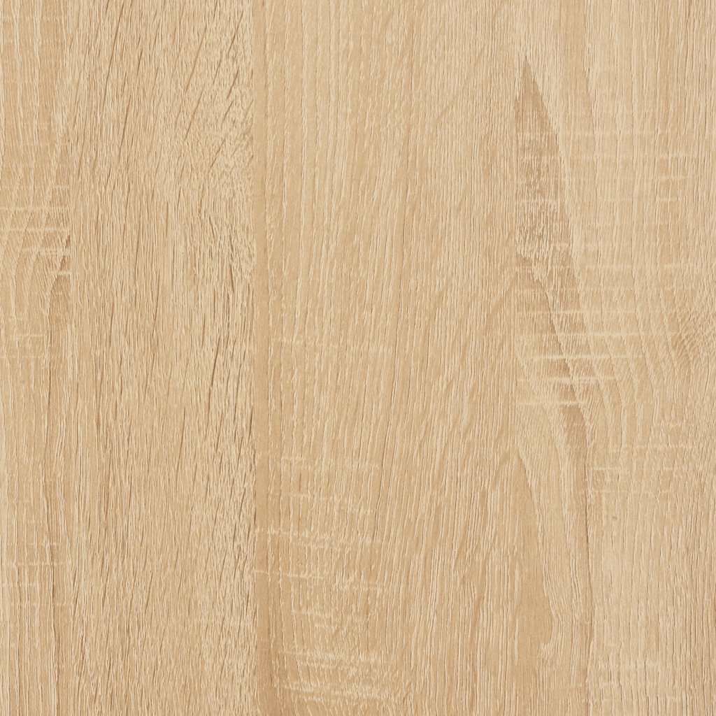 vidaXL Writing Desk Sonoma Oak 140x50x77 cm Engineered Wood