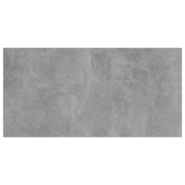 vidaXL Bookshelf Boards 8 pcs Concrete Grey 40x20x1.5 cm Engineered Wood