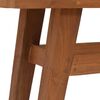 vidaXL Console Table 110x30x79 cm Solid Teak Wood