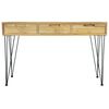 vidaXL Console Table 120x35x76 cm Solid Teak
