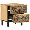 vidaXL Bedside Cabinets 2 pcs 40x33x46 cm Solid Wood Mango