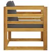 vidaXL 7 Piece Garden Lounge Set with Cushion Solid Acacia Wood